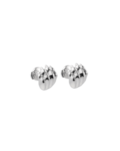 Boucles D'oreilles En Argent Sterling Christofle - Style Boucle Classique - Neuf Sans Emballage